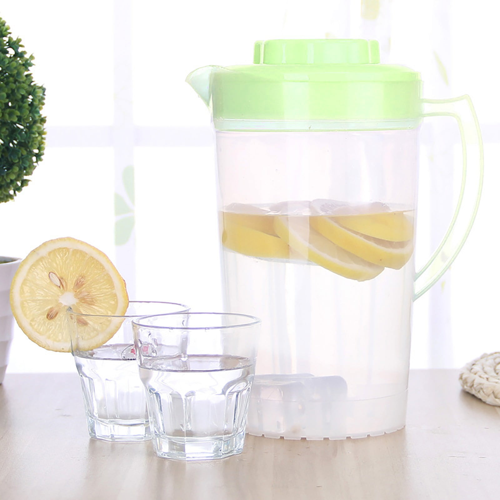 MOKINGTOP Pitcher Tea Lid Waterbeverage Kettle Jughandle Iced ...