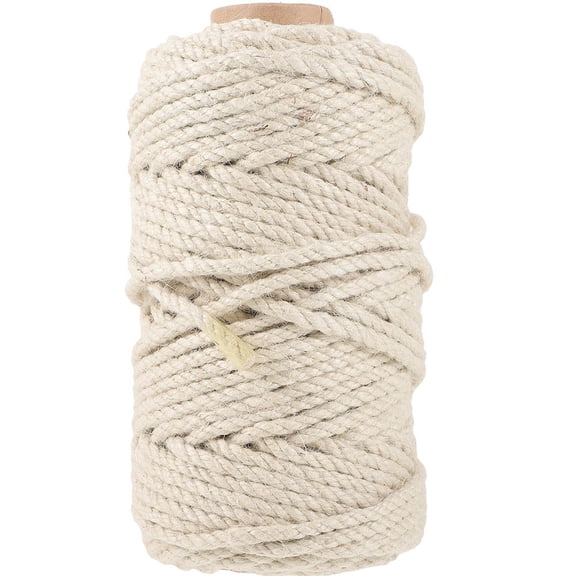 MOKKHNB Wear Resistant White Sisal Rope for Cat Tree and Furniture Wrapping