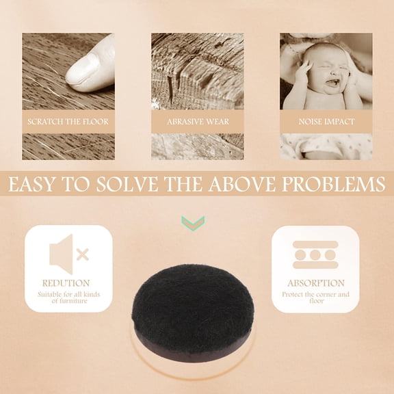 MOKKHNB Black Rubber Bar Stool Feet Caps Set for Anti-Skid and Floor Safety at Home