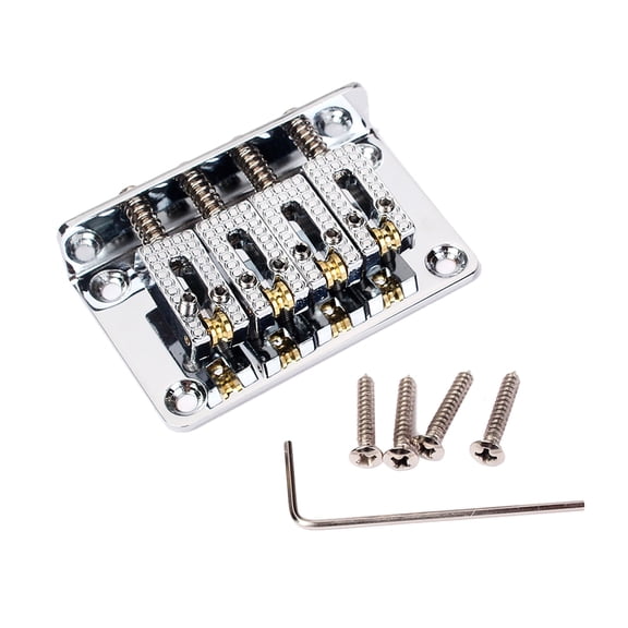 MOKKHNB GA901 Electric Guitar Tremolo Bridge Metal Silver 1 Set Sweet Tone and Sound