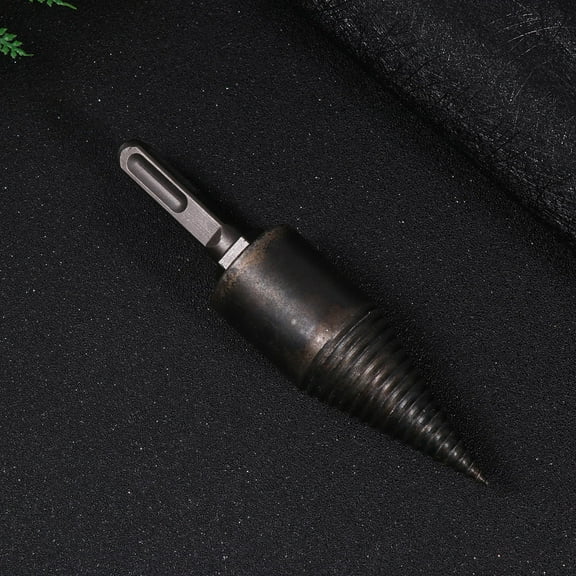 MOKKHNB 1 Set Tree Stump Drill Bit High Carbon Steel Black Color Woodworking Projects Use