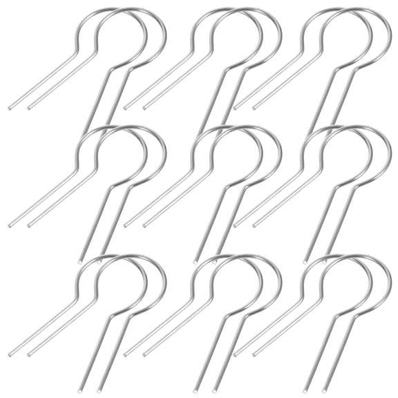 MOKKHNB 100Pcs Kiln Special Burn R Shaped Needle Pins for Ceramic Firing and Home Crafts