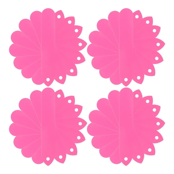 MOKKHNB Garden Labels Pink PVC for Flower Beds Pots Durable Weatherproof 100Pcs