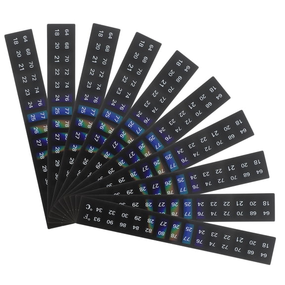 MOKKHNB Temperature Sticker Assorted Color LCD Aquarium Use Self-Adhesive
