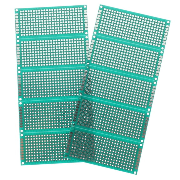MOKKHNB 10Pcs DIY Pcb Breadboard Circuit Board with Durable Material and Convenient Hole Design