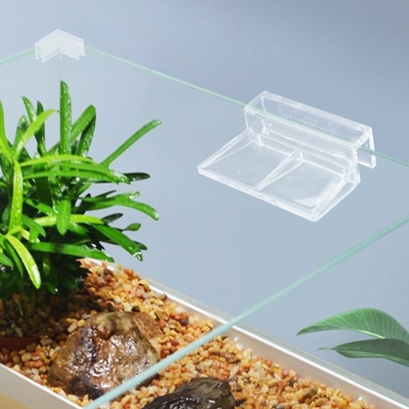 MOKKHNB 10Pcs Durable Acrylic Fish Tank Cover Frame Aquarium Support Rack