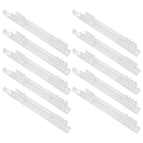 MOKKHNB 10Pcs Loose Leaf Plastic Binder Rings for Book Binding with Smooth Rounded Edges