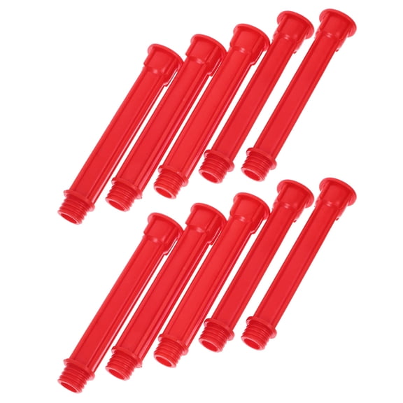 MOKKHNB 10Pcs Plastic Caulking Extension Nozzles Reusable Applicator Tips for Precise Door Window Adhesive