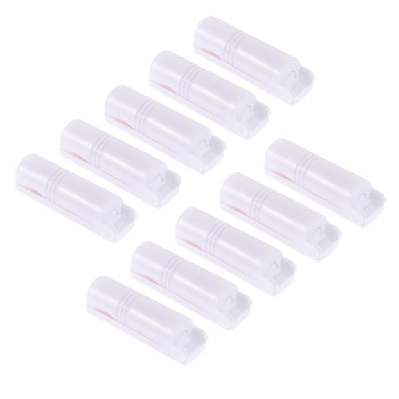 MOKKHNB 10Pcs Portable Sticky Dust Picker Folding Lint Roller White for Home Supply