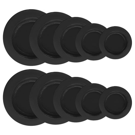 MOKKHNB 10pcs Round Rubber Piggy Bank Plugs Replacement Stoppers For Various Covers For Saving Banks Classic Design