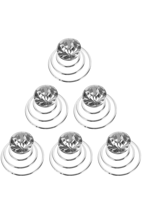 12pcs Mini Rhinestone Hair Clips Set - Stylish and Cute Sparkling Hair Accessories for Women and Girls