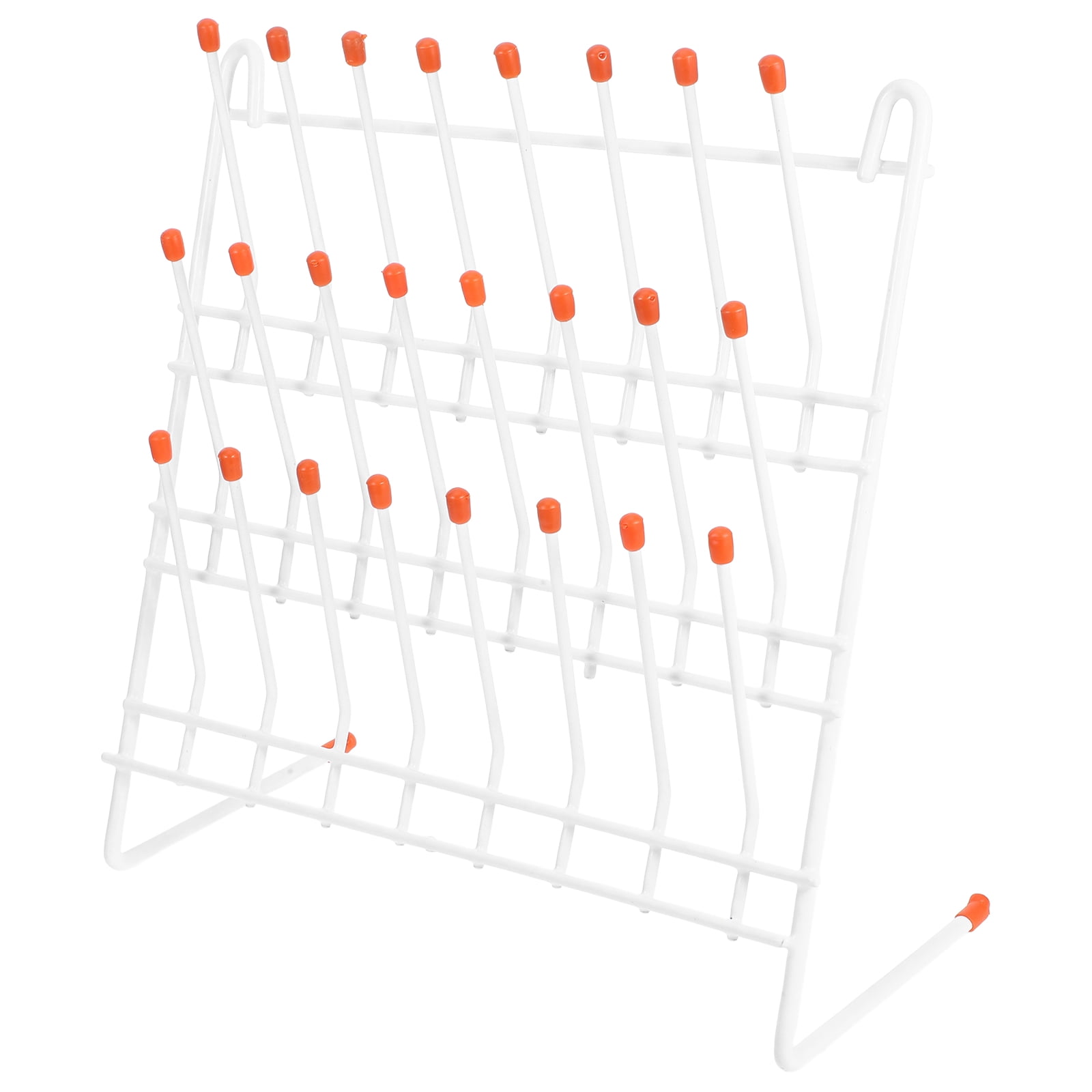 MOKKHNB 1Pack Laboratory Equipment Iron White Drying Rack for College ...