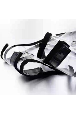 Transparent Shoe Protector Sleeve, 1 Pair with Anti- Sole for Outdoor Use