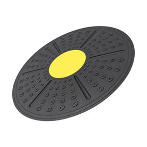 MOKKHNB Balance Trainer Board with Massage Points for Core Strength, Stability and 360 Rotation, Yellow Fitness Balance Disc