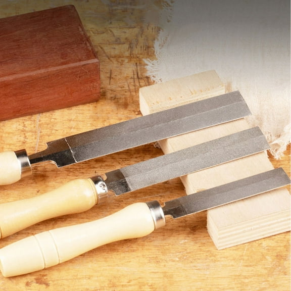 MOKKHNB 1Pc Woodwork File with Anti Skid Handle for Woodworking and Grinding Tasks