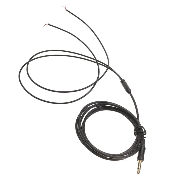 MOKKHNB 1Pc Replacement Headphone Cable Black Tough Tpe Material for Earphone Repair and Upgrade