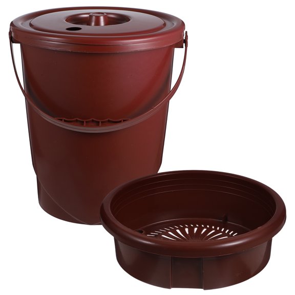 MOKKHNB 1Pcs Coffee Office Trash Can for Waste Collection with Rectangular Shape
