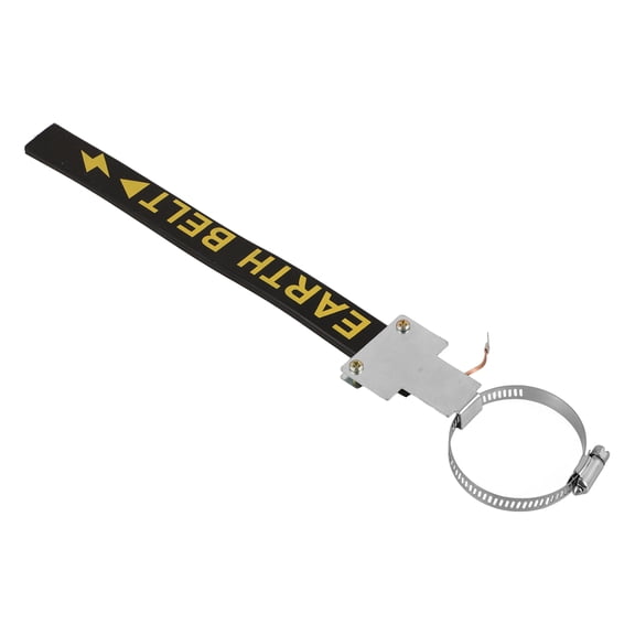 MOKKHNB Car Engine Ground Strap with Black Rubber and Copper Wire, Anti-Static , 1 Set for Vehicle Electrical Safety