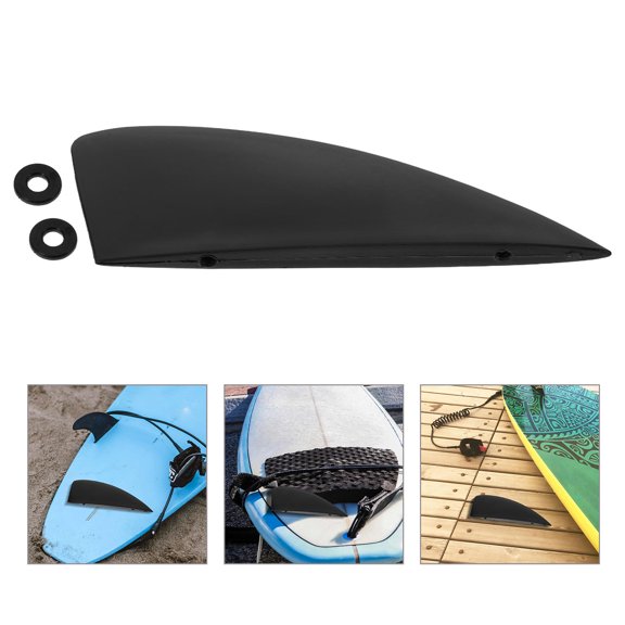 MOKKHNB 1Set Black Kayak Stabilizer Fin with High Efficiency Water Splitting Feature