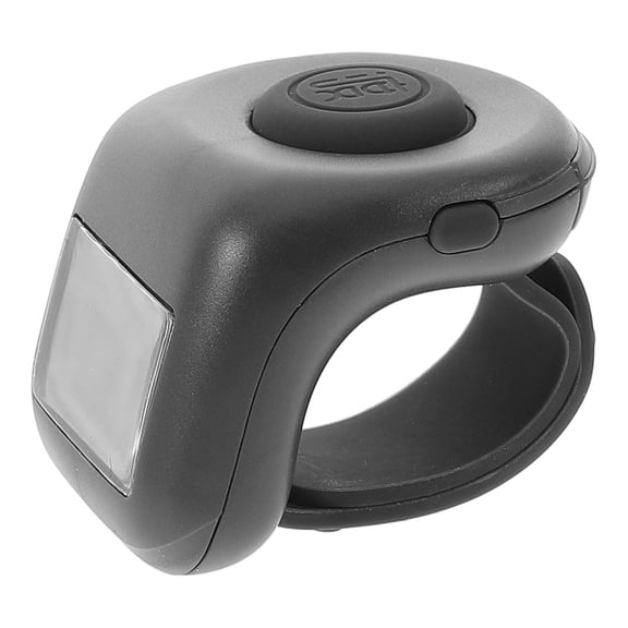 MOKKHNB 1Set Compact Electronic Finger Ring Counter with Digital Display and Glow Feature for Handheld Use