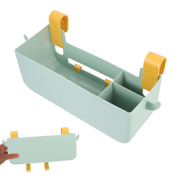 MOKKHNB Bedside Hanging Storage Box Organizer, Plastic Multi-Purpose Holder for Home, Office, and Dorm Room Use