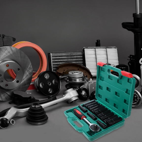 MOKKHNB 1Set Electric Screw Driver Heavy Duty Mechanic Tool Set With Torque Output 9.82X1.77X1.18in