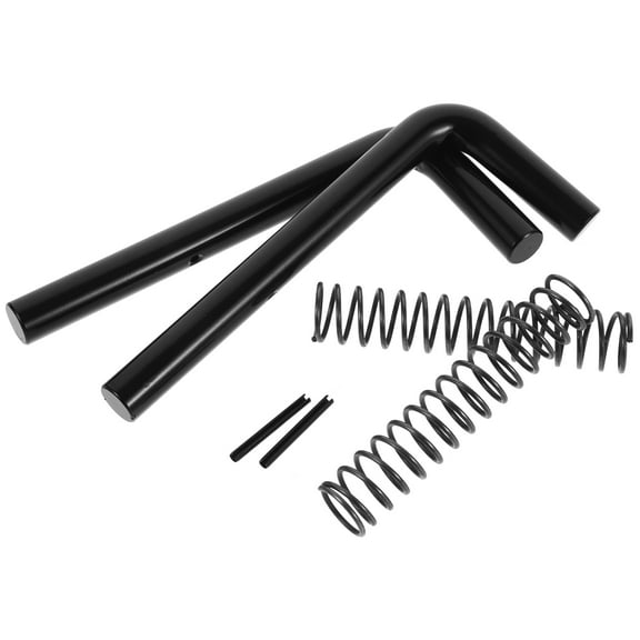 MOKKHNB 1Set Heavy Duty Spring Loaded Trailer Gate Latch Kit Easy Install for Utility Trailer Gates
