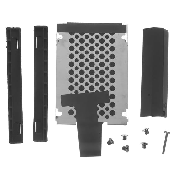 MOKKHNB 1Set Internal Hard Disk Mounting Bracket Black Sturdy Iron ABS Rubber for Reliable Hard Drive