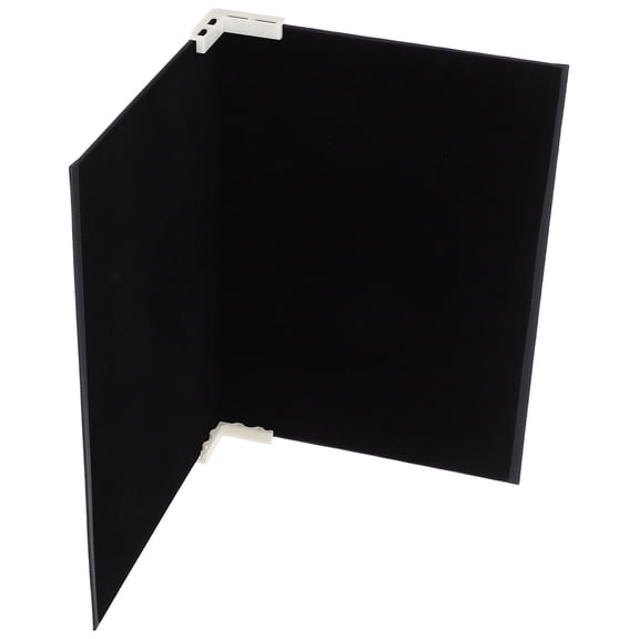 MOKKHNB Black Velvet Photography Background Board, Light Absorbing Backdrop Panel, 1 Set for Studio Product Photo Shoots