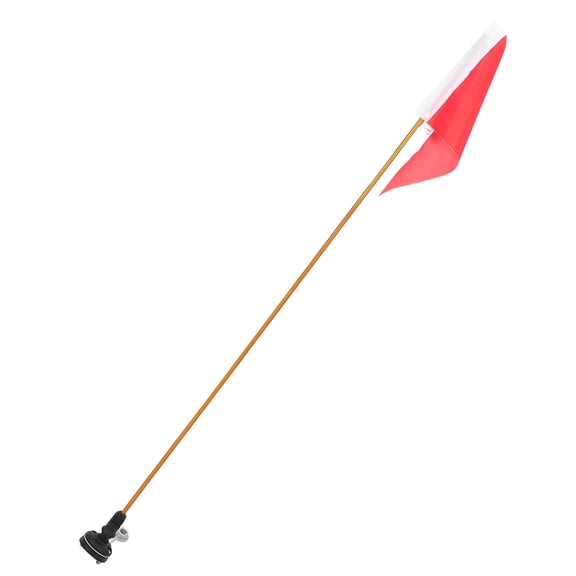 MOKKHNB Professional Safety Flag Kit for Kayak and Boat with Easy-Install Stainless Steel Pole Holder Set