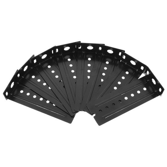 MOKKHNB 1Set Black Keyboard Slide Brackets with Extended Rails for Reliable Office Use
