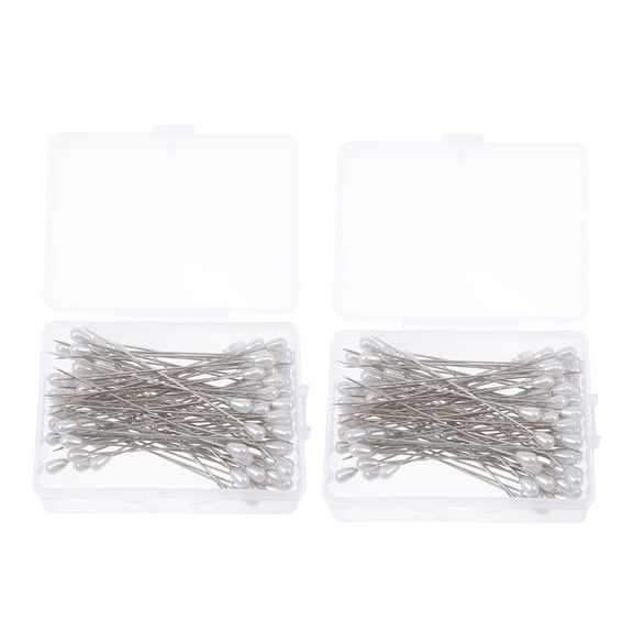 MOKKHNB 2 Boxes Locating Pin Silver Sewing Crafters Craft Projects
