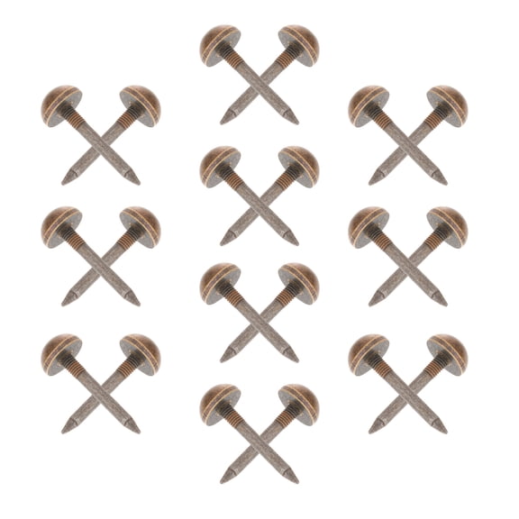 MOKKHNB 20 Pcs Furniture Tack Copper Nails Decorative for Homeowners