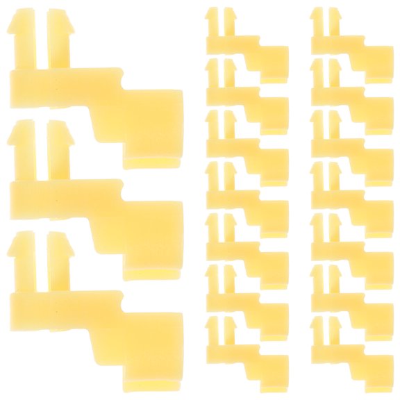 MOKKHNB 200Pcs Durable Plastic Tailgate Handle Rod Clip Fasteners Compatible with 4Wd Vehicles