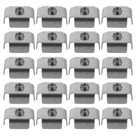MOKKHNB 200Pcs M6 Tube Insert Weld Nut for Reliable Metal Structure Attachment