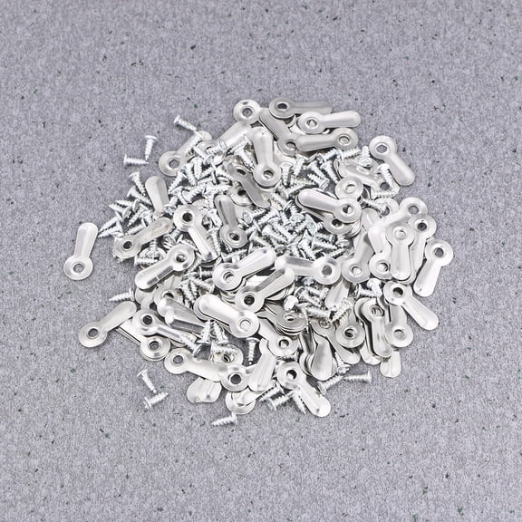 MOKKHNB 200Pcs Picture Frame Accessories Plated Silver Metal Nails for Sturdy Handmade Frame Finishing