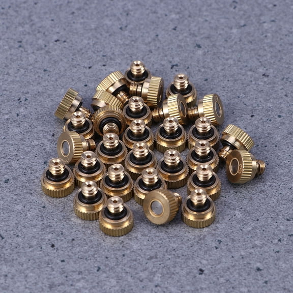 MOKKHNB 25pcs Water Fog Misting Nozzle Stainless Steel Mister Nozzles For Cold Water Applications