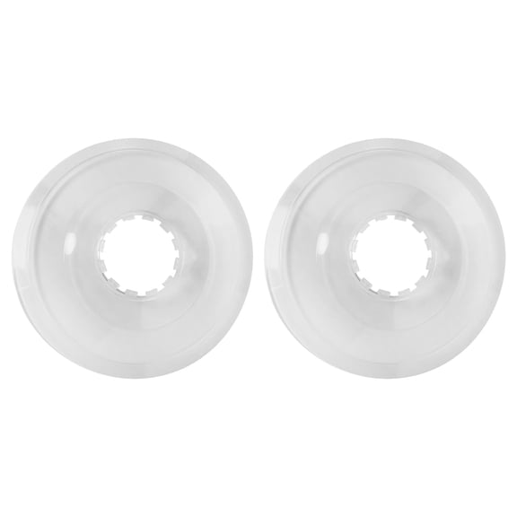 MOKKHNB 2-Pack Transparent Bike Spoke Covers with Guard for Rear Hub Security and Cycling