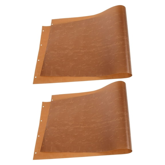 MOKKHNB 2Pcs High Temperature Brown Pizza Peel Heat Resistant Nonstick Cloth for Baking