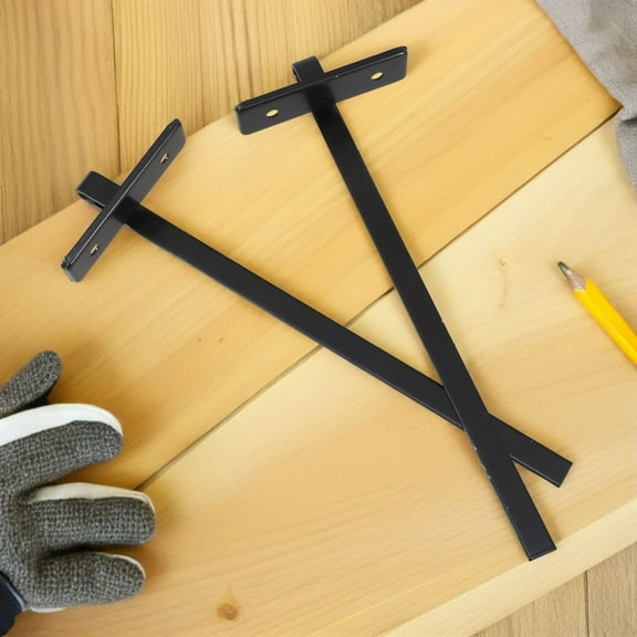 MOKKHNB 2-Pack Circular Saw Guide Metal Rail for Professional Carpentry, 9.6x3.1x1.4in Cutting Tool Accessory