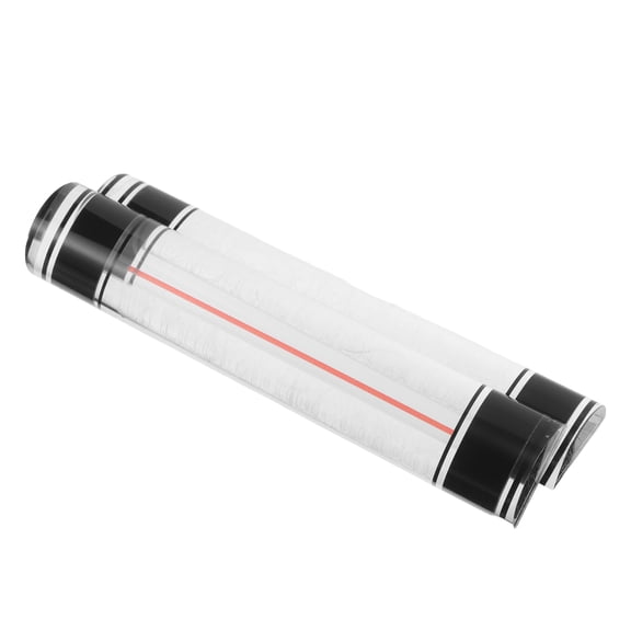 MOKKHNB 2Pcs Clear Acrylic Magnifier Ruler for Home Use Reading Assistance and Office Measurements