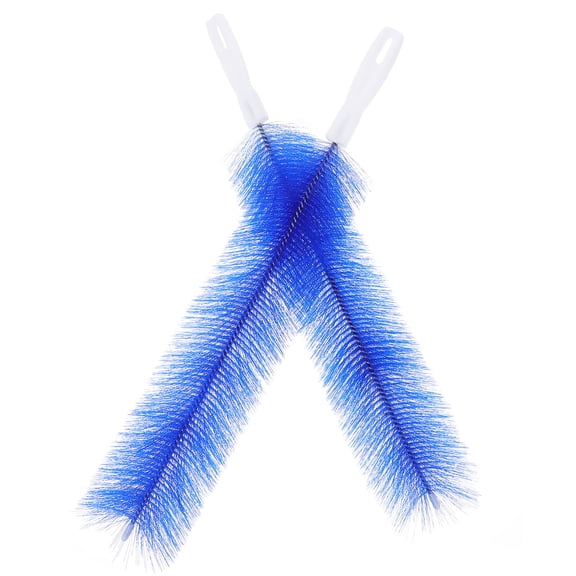 MOKKHNB Versatile Blue Fan Duster Brush for Air Conditioners and Electric Fans 2Pcs