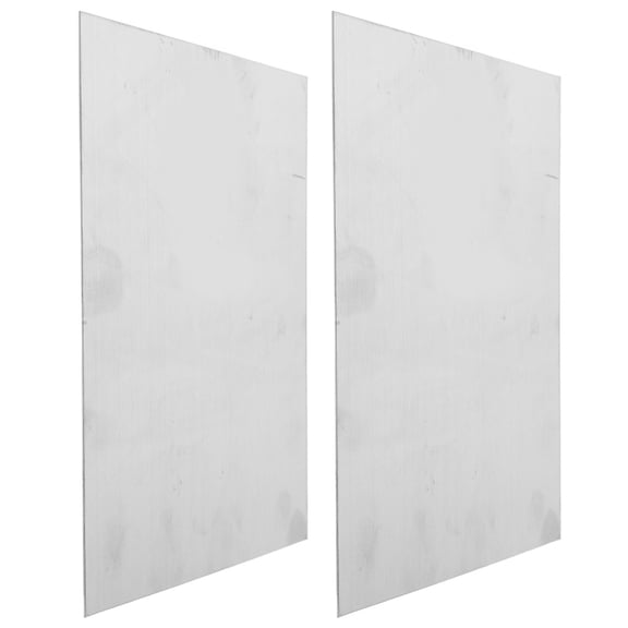MOKKHNB 2Pcs Industrial Grade Stainless Steel Flat Sheets with Uniform Thickness for Fabrication