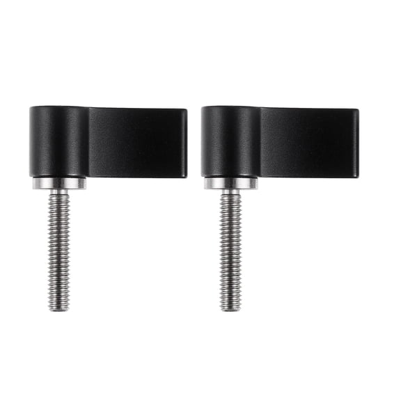 MOKKHNB 2Pcs L Shaped Adjustable Screw for Dslr Camera Aluminum Alloy Spring Loaded Locking Screw