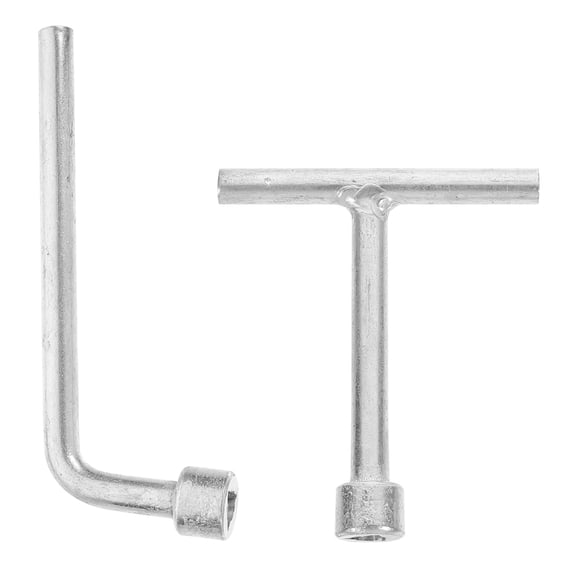 MOKKHNB 2Pcs Stainless Steel Anti Theft Bolt Triangle Head Wrench for Street Lamp Screw Removal