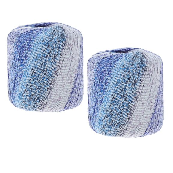 MOKKHNB 2Pcs Durable Yarn for Knitting Amigurumi Scarves Hats and Handcrafts