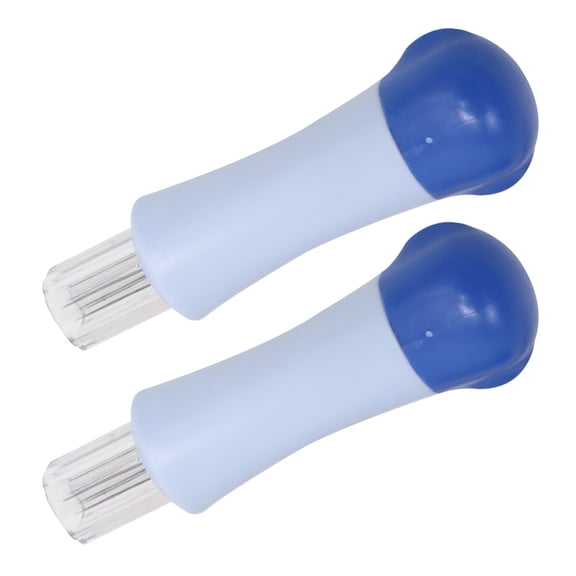 MOKKHNB 2Pcs Lightweight Wool Felt Poking Needles with Replaceable Multi Size Heads for Home Use
