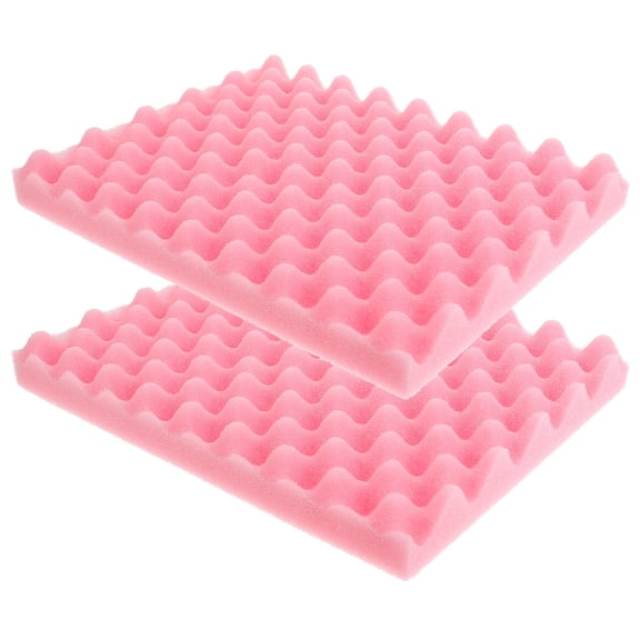 MOKKHNB 2Pcs Pink Fondant Shaping Sponge Pad Reusable Soft Cushion for Sugarcraft Flower Crafting