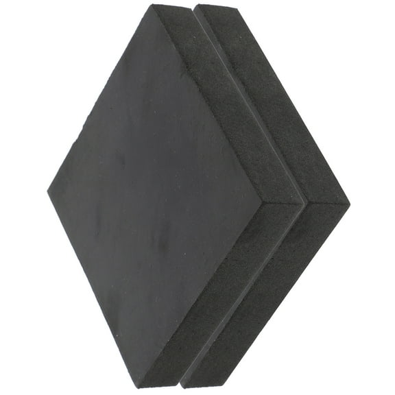 MOKKHNB 2Pcs Rv Flex Pads Rubber Leveling Blocks for Trailer Jack Stand Anti Vibration Use