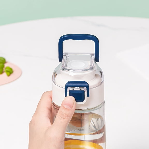 MOKKHNB Back to School 2Set Water Bottle Lid Silicone Plug Replacement For Leak Proof Transparent Daily Use Drinking